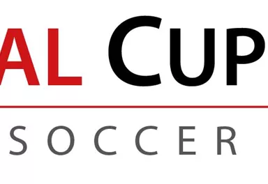 Das Bild zeigt das Logo des Cordial Cup Tirol, einer Junioren-Fußballliga. Es ist in Rot und Schwarz mit dem Schriftzug "Cordial Cup Tirol" und "JUNIOR SOCCER LEAGUE" gestaltet.