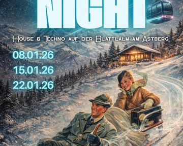 An event called "Rodel House Night" featuring house and techno music. The dates are January 8, 15, and 22, 2026, from 6:30 PM to 9:30 PM.