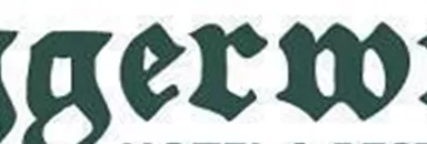 A logo of the Eggerwirt Hotel and Restaurant. It features the name in an elegant font.