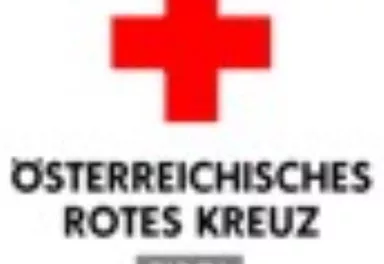 Ein Logo des Österreichischen Roten Kreuzes, Tirol. Es zeigt ein rotes Kreuz auf weißem Hintergrund.