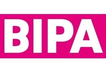 BIPA logo in light text on a pink background. It represents a beauty and drugstore chain.