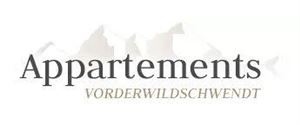 A logo for apartments in Vorderwildschwendt. It features the name in an elegant font.
