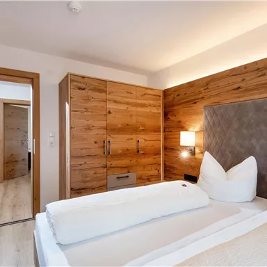 Schlafzimmer von Appartement 1 und 3