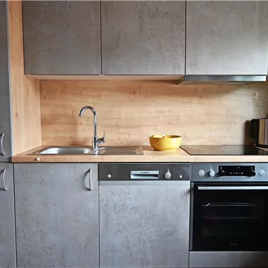 Die Küche im Appartement Wilder Kaiser