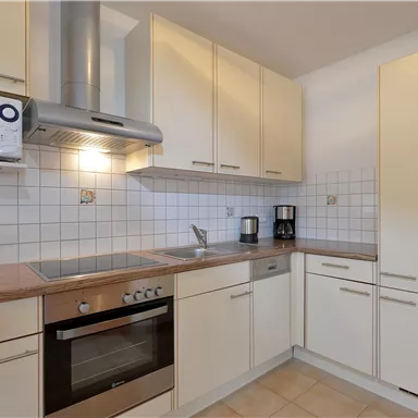 Küche im Appartment