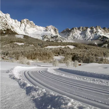 Langlauloipen am Wilden Kaiser