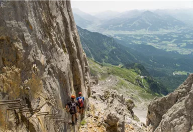 Ellmau_Gamsängersteig_Ellmauer Halt_Wilder Kaiser