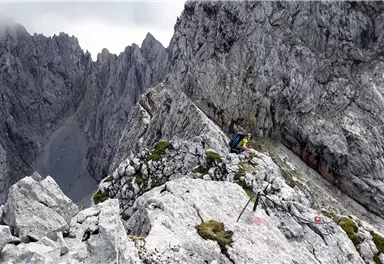 Ellmau_Kaiserschützen Klettersteig_Wilder Kaiser