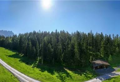 Ellmau_Riedlhütte_Panorama_Wilder Kaiser