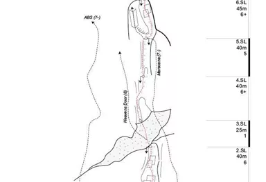 Ellmau_Vordere Karlspitze_Topo Wirtskante_Wilder Kaiser