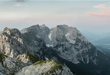 Gipfel_Panorama_Aussicht vom Scheffauer_Wilder Kaiser