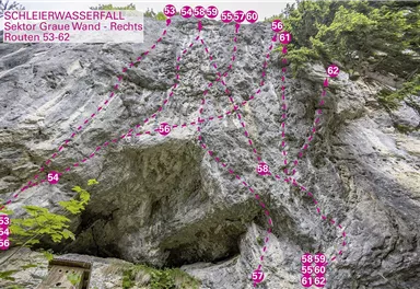 Wilder Kaiser_KG_Schleierwasserfall_Graue Wand Rechts Routen 53-62_75dpi.jpg