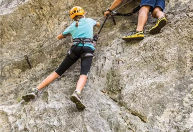 Übungsklettersteig_Wilder Kaiser