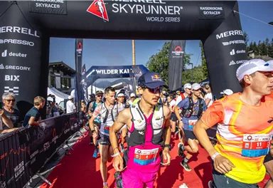 Kaiserkrone Trail_Scheffau_Start-Zielbereich