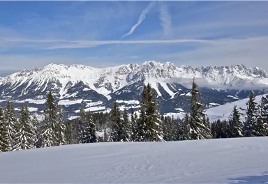 Scheffau_Brandstadl Gipfelkreuz Winterrunde_Wilder Kaiser