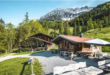 Scheffau_Hinterschießling Alm_Wilder Kaiser