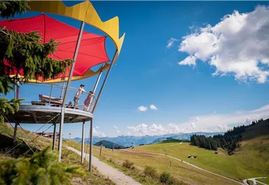 Scheffau_KaiserWelt_Familie_Aussichtsplattform_Wilder Kaiser