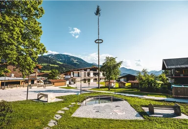 Scheffau_Ortsansicht_Wilder Kaiser