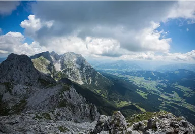 Scheffau_Scheffauer_Ausblick_Wilder Kaiser