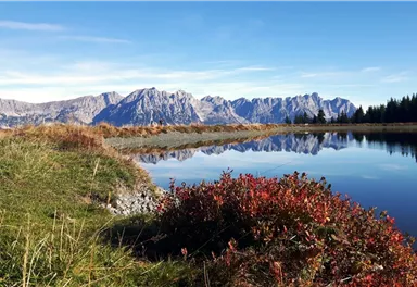 Scheffau_Tanzbodenteich_Wilder Kaiser