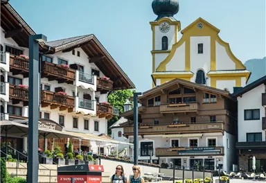 Söll_Ortsansicht_Wilder Kaiser