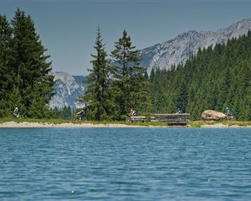 Brixen_Filzalmsee_Radfahren_Wilder Kaiser