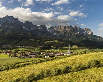Ellmau_Ortsansicht_Wilder Kaiser