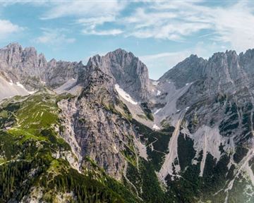 Panorama Südseite_Wilder Kaiser