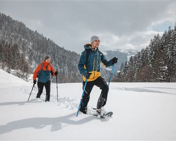 Scheffau_Kaiseralm_Schneeschuhrunde_Wilder Kaiser