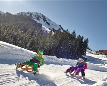 Söll_Rodeln_Rodelbahn Hexenritt_Wilder Kaiser